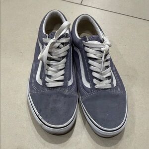 Vans Lavender and White Casual Shoes